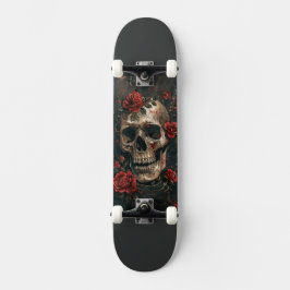 Schädel Skateboard