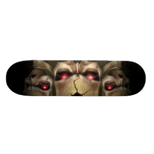 Schädel Skateboard