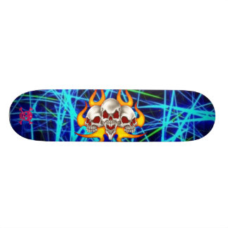 Schädel Skateboard