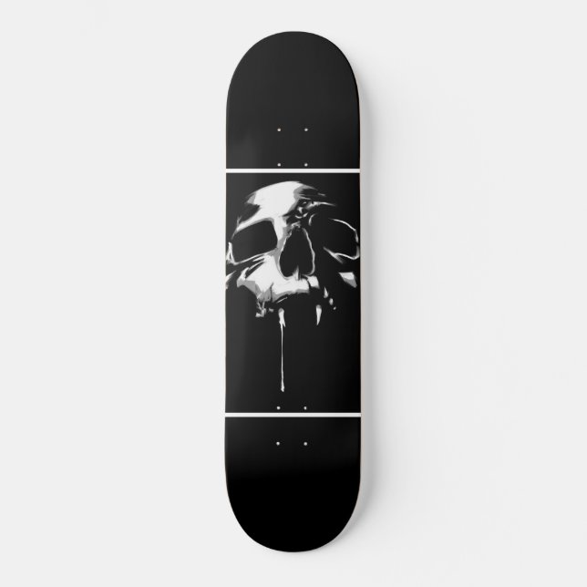 Schädel Skateboard (Vorderseite)