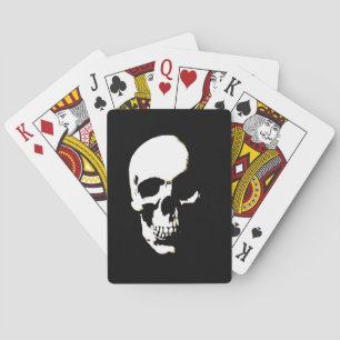 Schädel Spielkarten