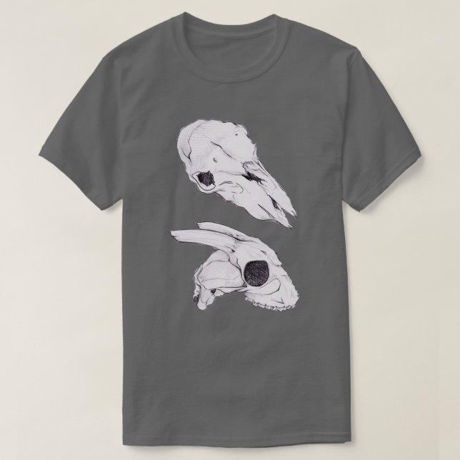 Schädel T-Shirt (Design vorne)