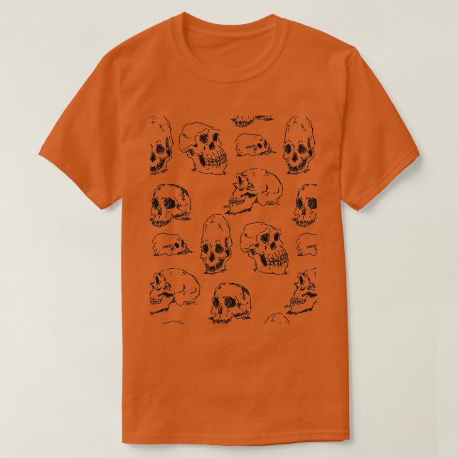 Schädel T-Shirt (Design vorne)