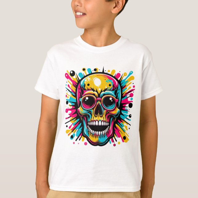 Schädel T-Shirt (Vorderseite)