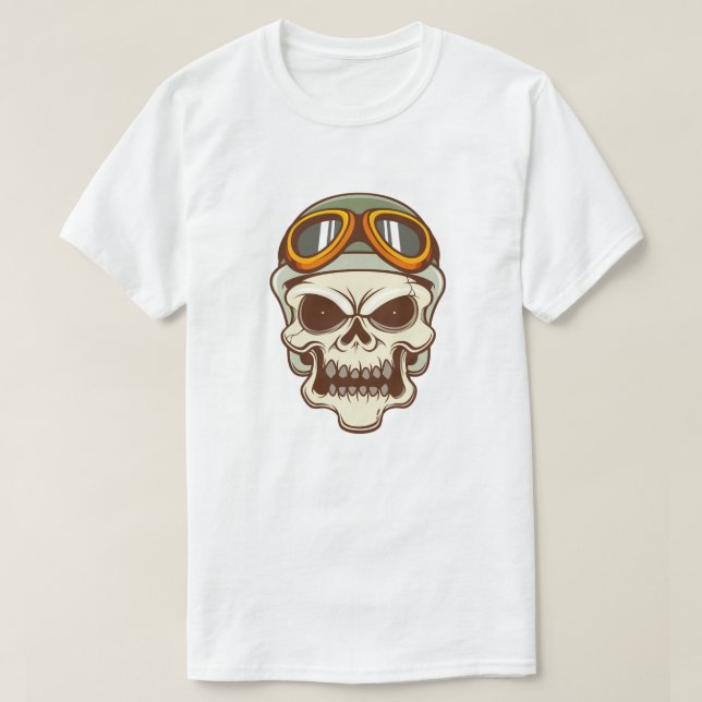 Schädel T-Shirt (Design vorne)