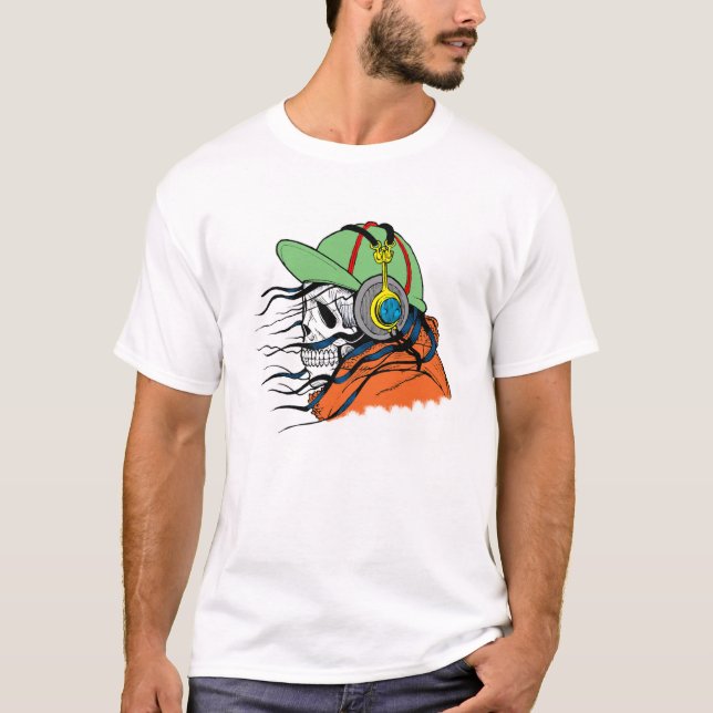 Schädel T-Shirt (Vorderseite)