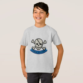 Schädel - T - Shirt für Kinder