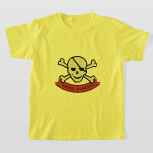 Schädel - T - Shirt für Kinder