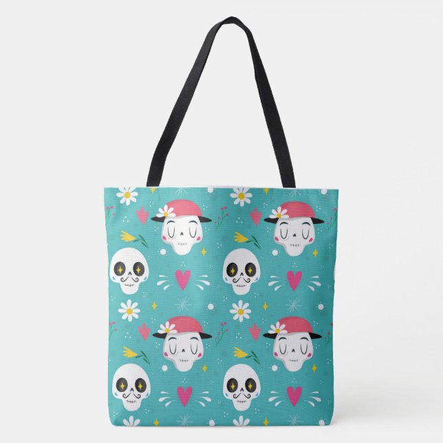 Schädel Tasche (Vorderseite)