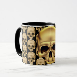Schädel Tasse