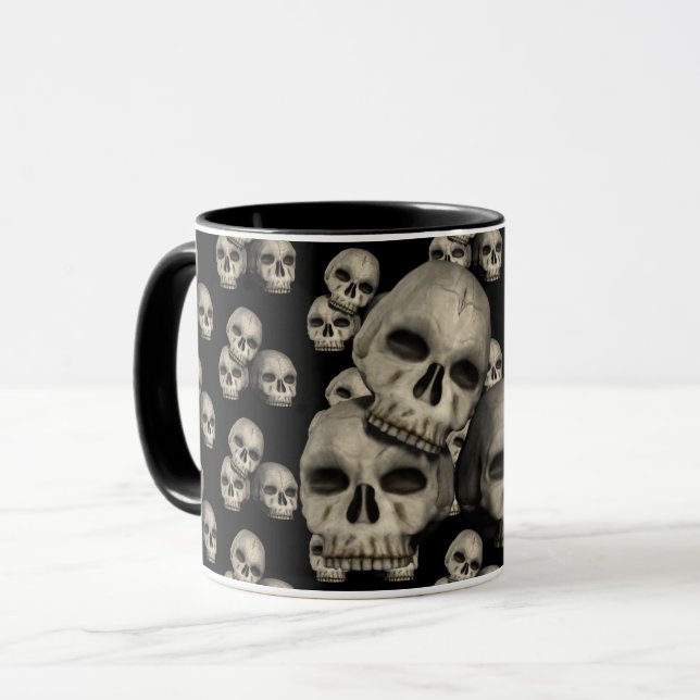 Schädel Tasse (Vorderseite Links)