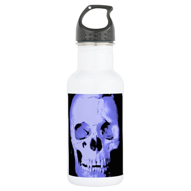 Schädel Trinkflasche (Vorderseite)