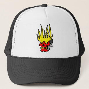 Schädel Truckerkappe