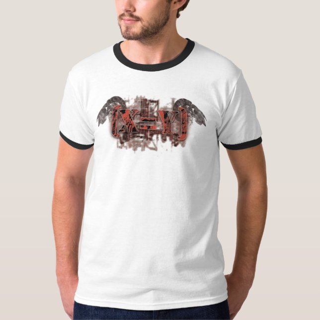 Schädel-u. Gewehr-Logo T-Shirt (Vorderseite)
