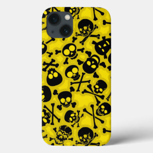 Schädel u. Knochen-Muster Case-Mate iPhone Hülle