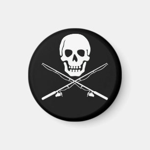 SCHÄDEL U. RÜCKGRAT MAGNET