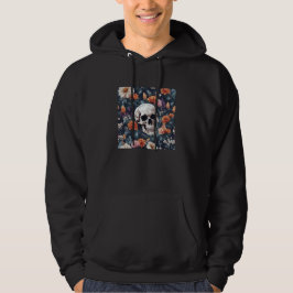 Schädel, umgeben von Sonnenblumen, T - Shirt