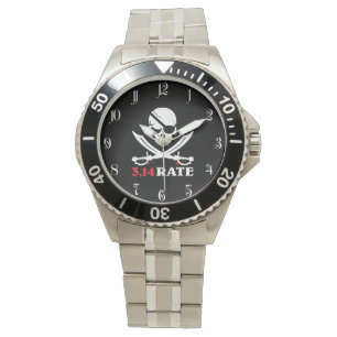 Schädel und die Raubkopierer Armbanduhr