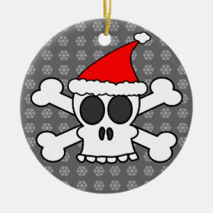 Schädel-und Keramikornament