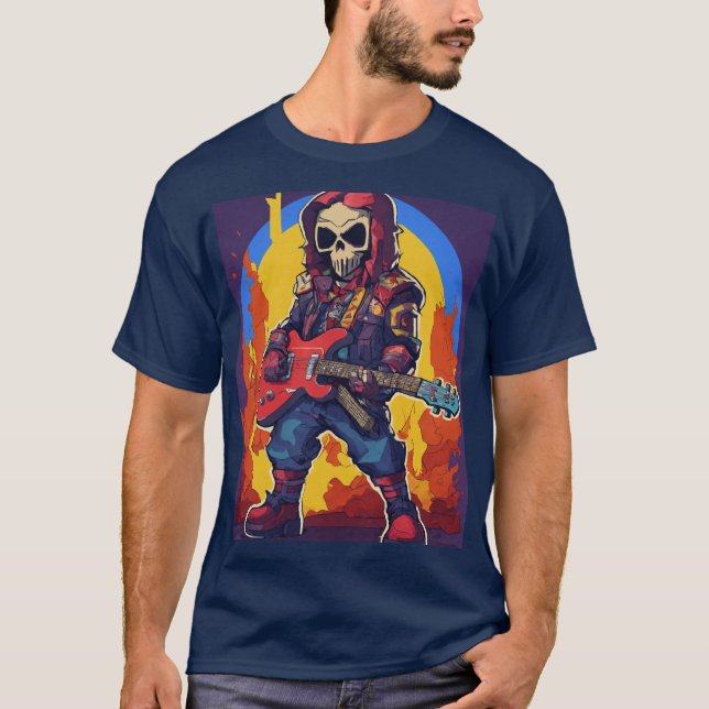 Schädel- und Knochengestein T-Shirt (Vorderseite)