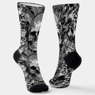 Schädel- und Knochensocken - Schädelsocken Socken