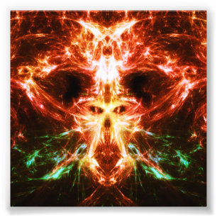 Schädel-und Monster-Druck Fotodruck