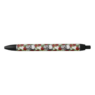 Schädel und Rosen Kugelschreiber