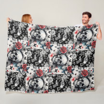 Schädel und Vintage Revolver