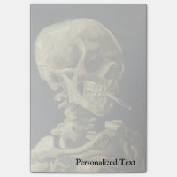 Schädel Van Gogh | mit brennender Zigarette | 1886