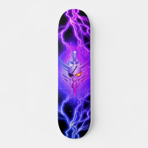 Schädel WIKINGER KRIEGER Skateboard