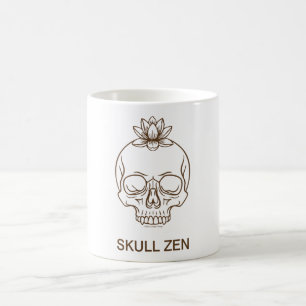 Schädel Zen Kaffeetasse