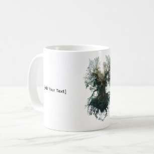 Schädelbaum Surreal Dunkle Natur Kaffeetasse