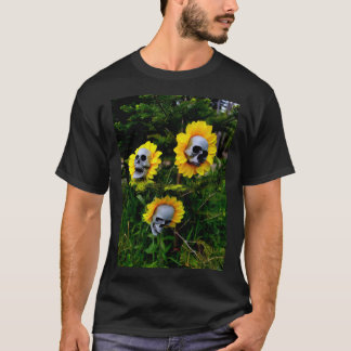 Schädelblumen T-Shirt