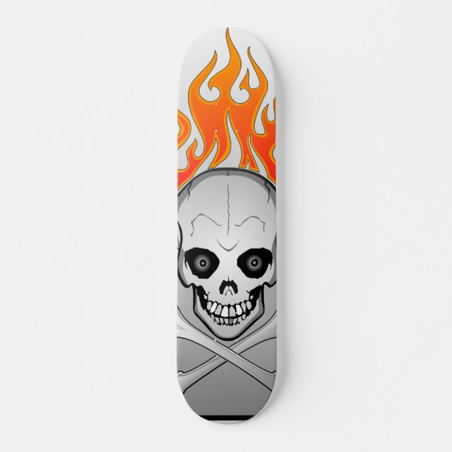 Schädelbrand Skateboard (Vorne)
