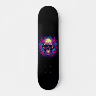 Schädelflame Skateboard