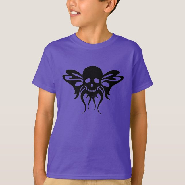 Schädelfliege T-Shirt (Vorderseite)
