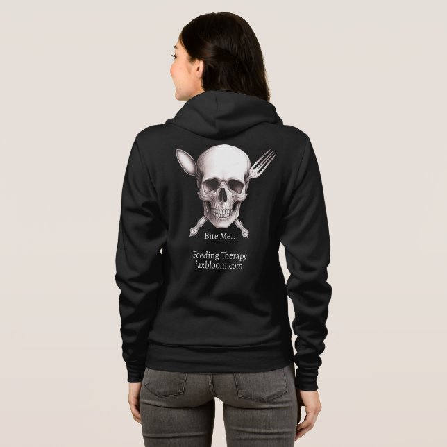 Schädelfütterungstherapie Hoodie (Schwarz voll)