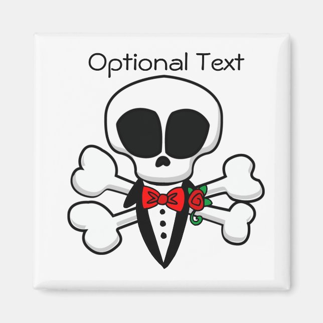 Schädelgroom vollständig anpassbar magnet (Vorne)