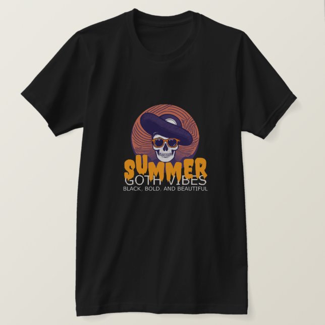 Schädelhut T-Shirt (Design vorne)