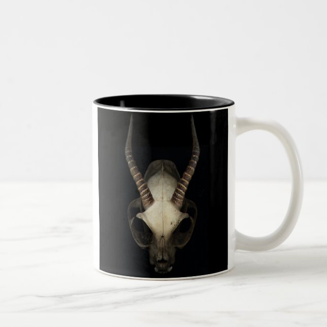Schädelkaffee-Tasse Zweifarbige Tasse (Rechts)