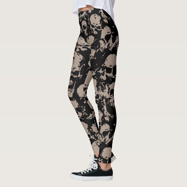 Schädelknochen Leggings (Links)