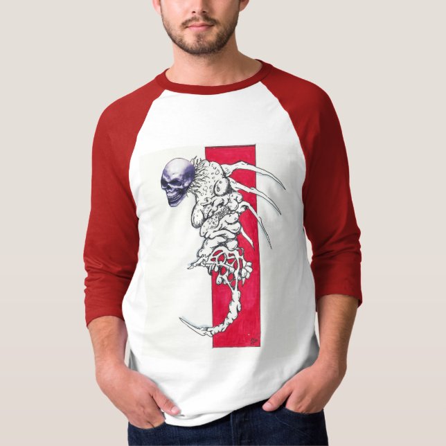 Schädelknochen T-Shirt (Vorderseite)