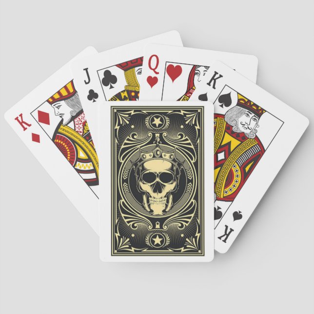 Schädelkönig Spielkarten (Rückseite)