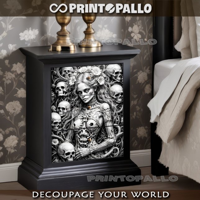 Schädelkönigin Seidenpapier (Von Creator hochgeladen)