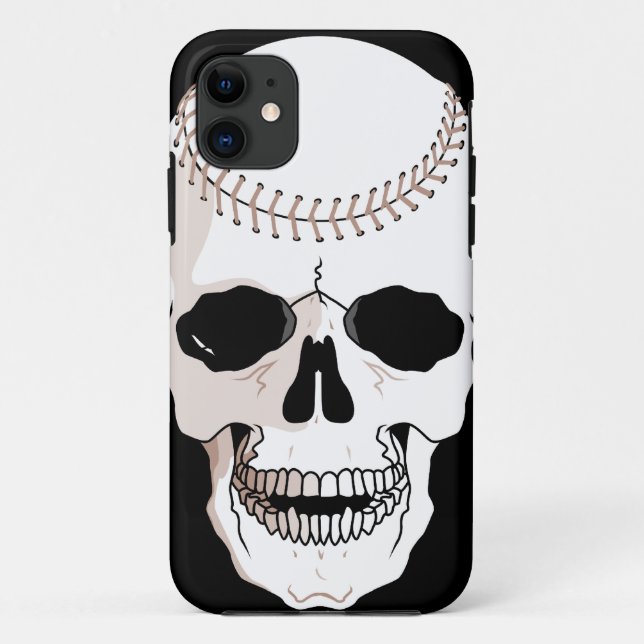 Schädelkopf Case-Mate iPhone Hülle (Rückseite)