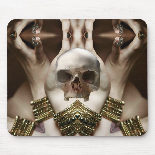 Schädelmagie Mousepad (Vorne)