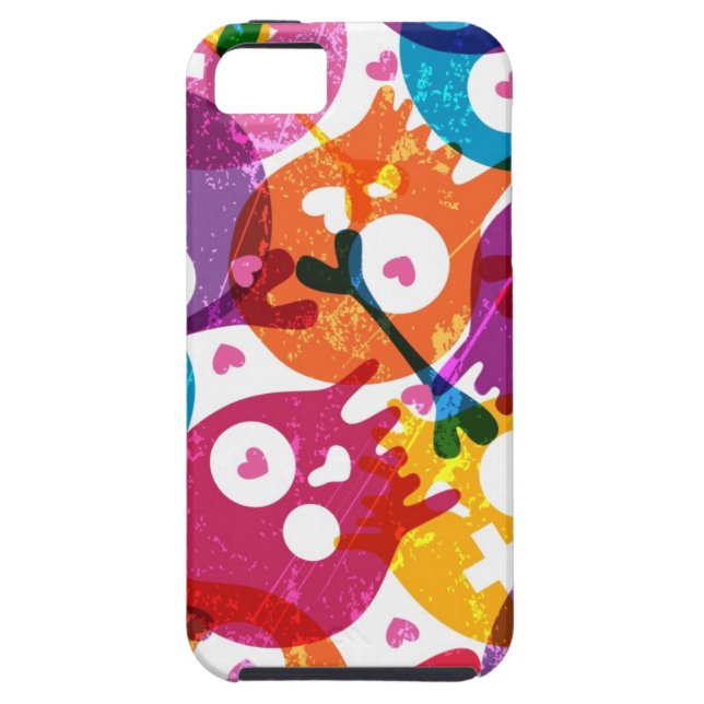 Schädelmuster Case-Mate iPhone Hülle (Rückseite)