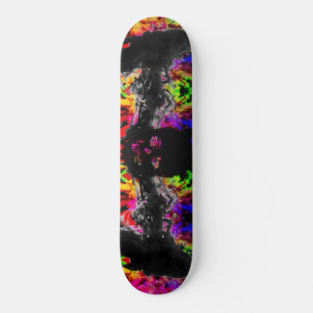 Schädelrauschen Skateboard (Vorderseite)