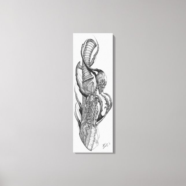 Schädelschaufel 3 leinwanddruck (Vorderseite)