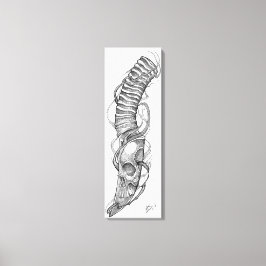 Schädelschaufel 4 leinwanddruck